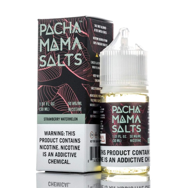 Жидкость Pachamama Salts - Strawberry Watermelon, 30 мл