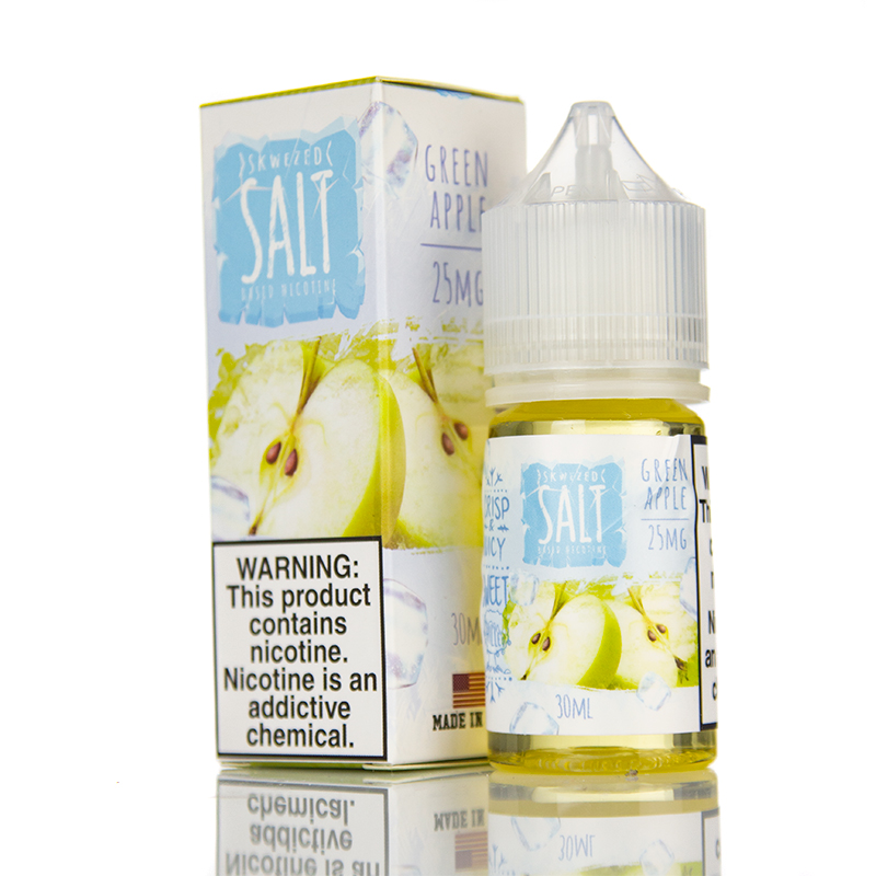 Жидкость Skwezed Salt Green Apple Ice, 30 мл