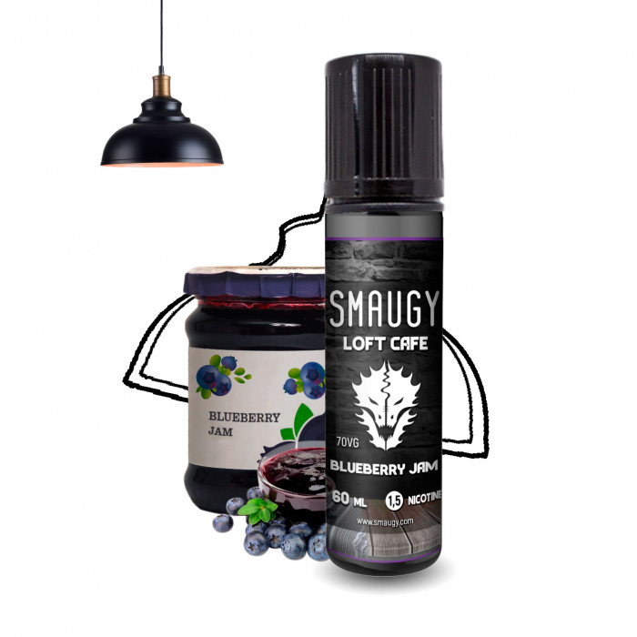 Жидкость Smaugy Blueberry Jam, 60 мл