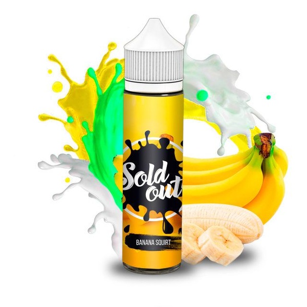 Жидкость SOLD OUT Banana Squirt, 60 мл