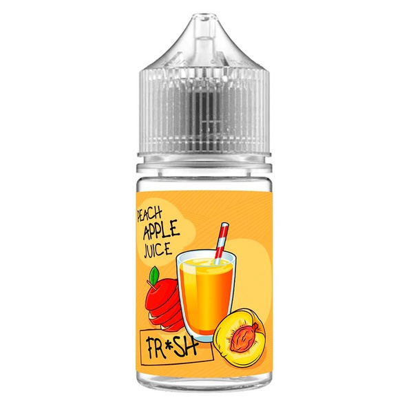 Жидкость Uva Fresh Salt Peach Apple Juice, 30 мл